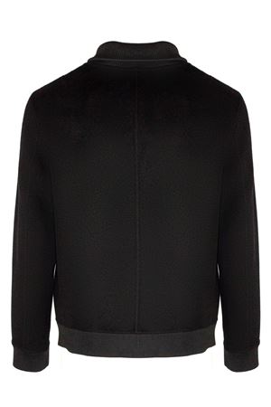 Black wool and cashmere jacket MAURO GRIFONI | GV16113731003